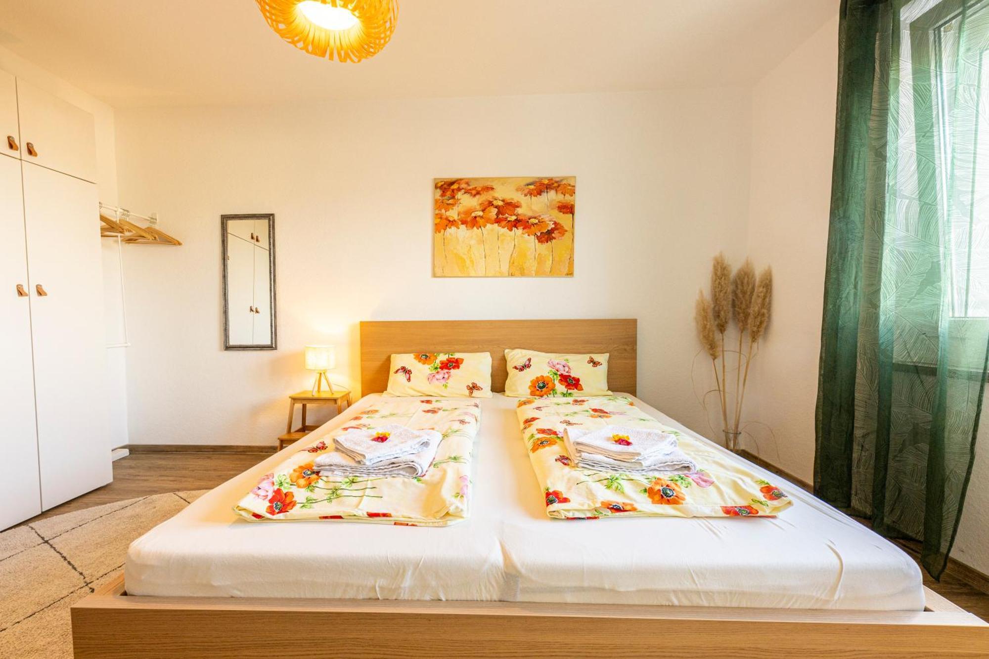 Modernes 2-Zimmer-Apartment Mit Balkon Und Netflix Jena Exterior photo
