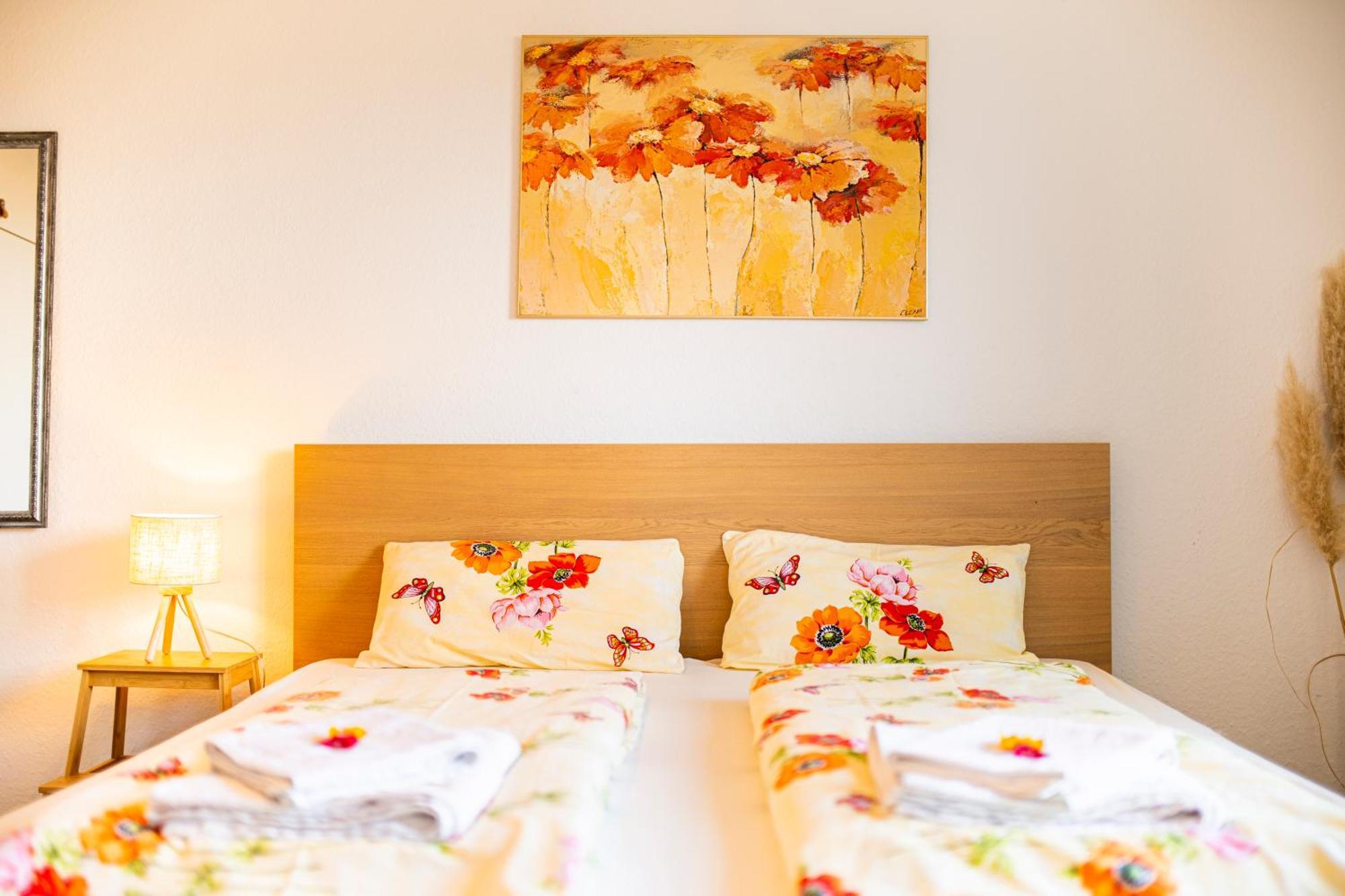 Modernes 2-Zimmer-Apartment Mit Balkon Und Netflix Jena Exterior photo