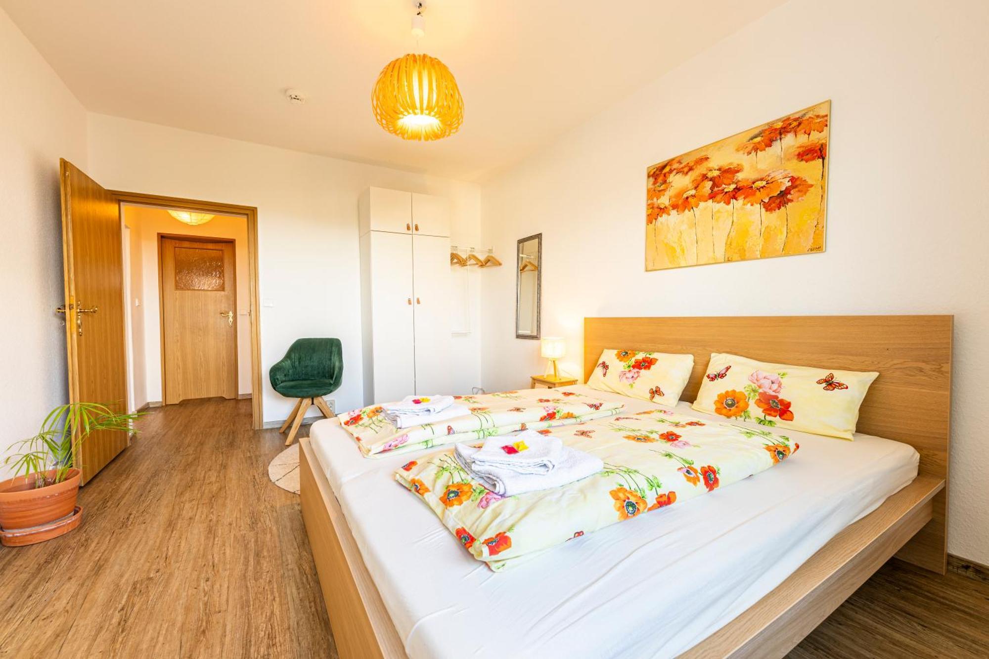 Modernes 2-Zimmer-Apartment Mit Balkon Und Netflix Jena Exterior photo