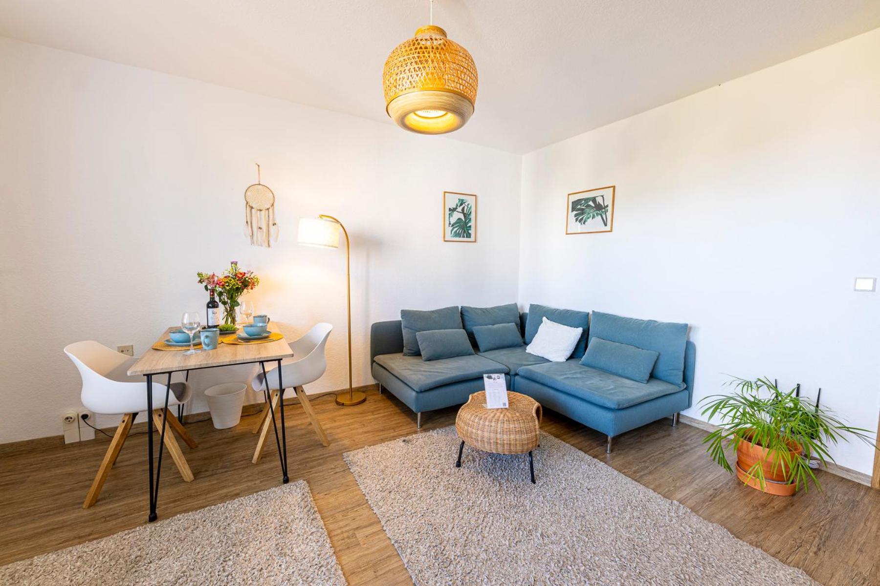 Modernes 2-Zimmer-Apartment Mit Balkon Und Netflix Jena Exterior photo